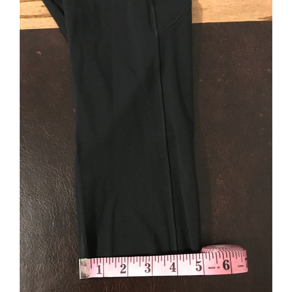 Lululemon Crop II 19" *Non-Reflective Black - Size 10 - Picture 6 of 9